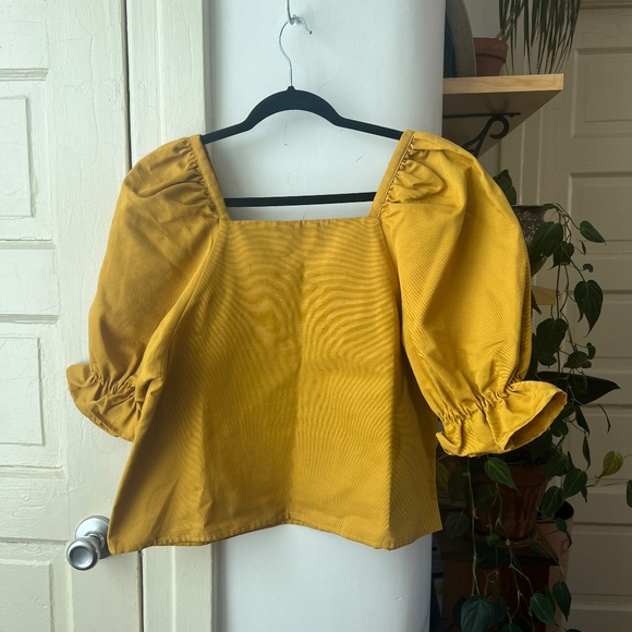 Nikki Chasin Yellow Blouse - Picture 8 of 8